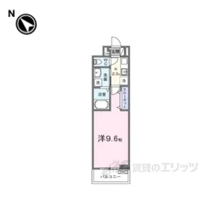 ヒカルサ京田辺大住【3階】の間取り