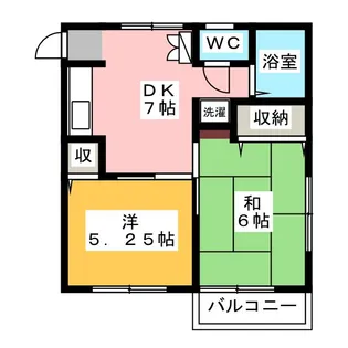 パステルハイム【2階】の間取り
