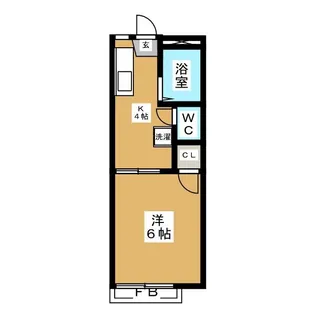 エントピア【1階】の間取り