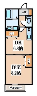 カーサAN【1階】の間取り