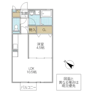 アバンギャルド【2階】の間取り