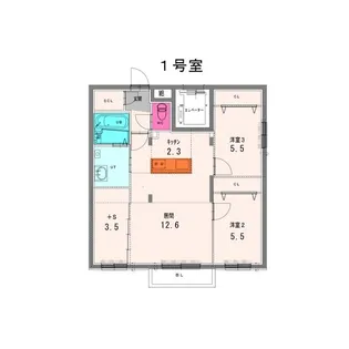 DIOGRACIA MIYANOMORI(ディオグラシア宮の森)【4階】の間取り
