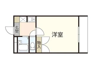 レオパレスエスペランサ【1階】の間取り