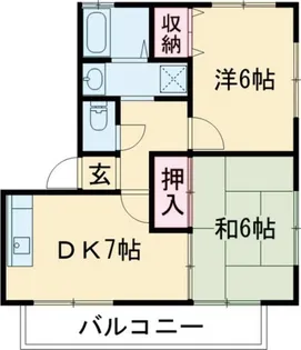 アーバンコート【1階】の間取り