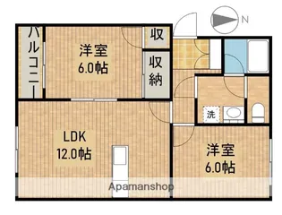 フェニックス【3階】の間取り