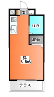 エステートピア戸田公園【2階】の間取り