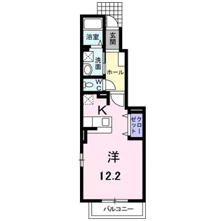 ユーヘリテイジ【1階】の間取り