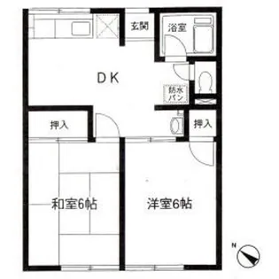 シティ-ハイムはなみずき【1階】の間取り