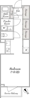 ポラスト代々木上原【2階】の間取り