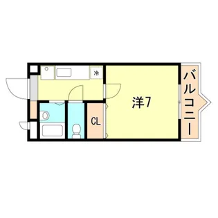 エクセーラUQ【4階】の間取り