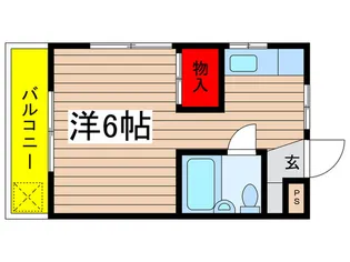 大蔵台ハイツ【1階】の間取り