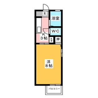 Grace RIKA【2階】の間取り