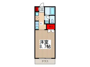 マイネスト【1階】の間取り