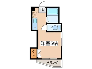 ウイングセイセキI【2階】の間取り