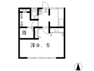 コーポ柴田【2階】の間取り