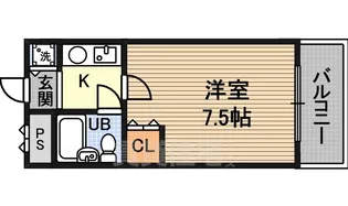 EPO北野レジデンス【4階】の間取り