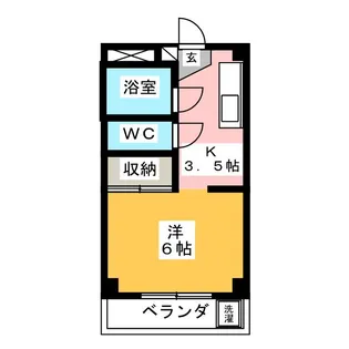 ブライトフューチャー【1階】の間取り