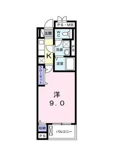 コート・ルージュ片倉【3階】の間取り