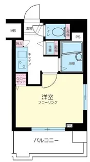 トーシンフェニックス八丁堀【3階】の間取り