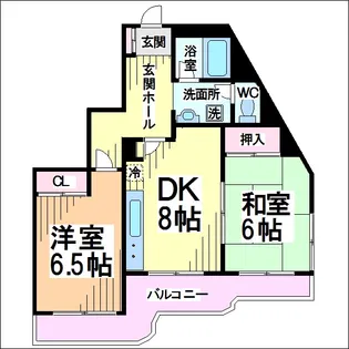 LA吉祥寺【2階】の間取り