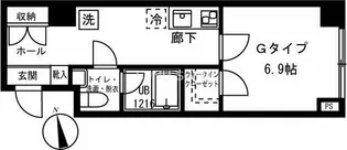 リバージュ弘明寺【3階】の間取り