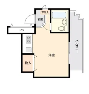 セザール尾山台【2階】の間取り