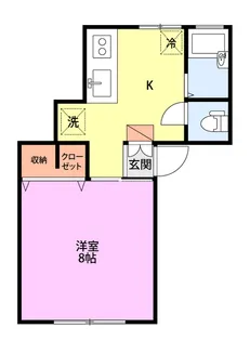 オルタンシア【2階】の間取り