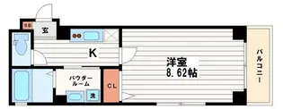 メゾン・デ・ノムラ南久宝寺【4階】の間取り