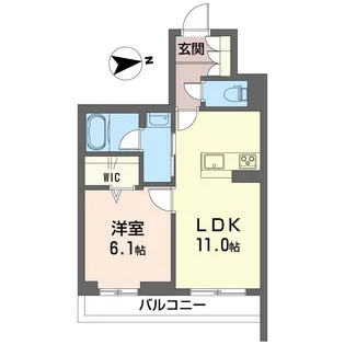 アーヴェル【2階】の間取り