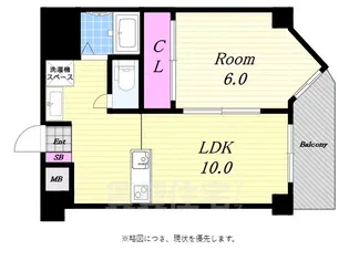 エトワール山村【6階】の間取り