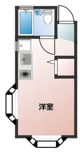 シェトワ大英【1階】の間取り