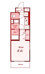 View Terrace II【4階】の間取り