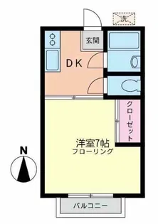 ベルアズーリ【2階】の間取り