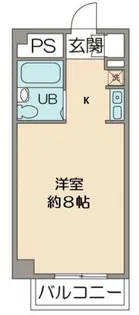 藤和シティスクエア桜上水【1階】の間取り