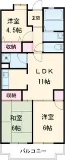 グランガーデン【5階】の間取り