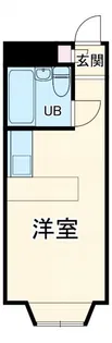 ベルピア綱島第3【1階】の間取り