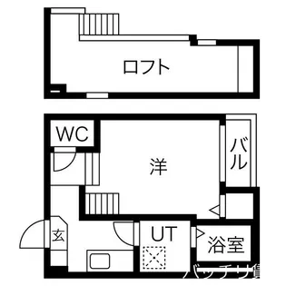 メゾン・フランク【2階】の間取り