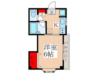 ロジェ・ラ・セゾン【3階】の間取り