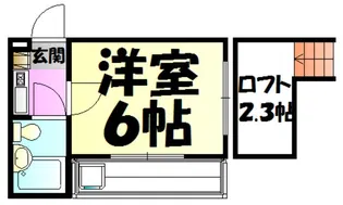 b’CASA千葉検見川IIIre-born【1階】の間取り