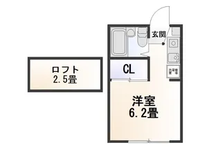 サファイア21【2階】の間取り