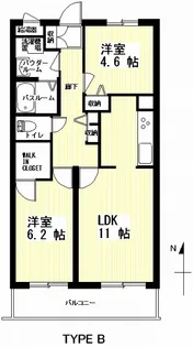 View Court SORA【1階】の間取り