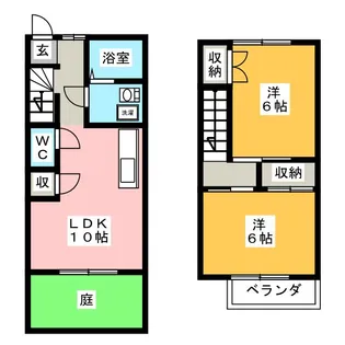 FRIEND SQUEREの間取り