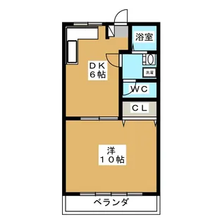 パインコーポ壱番館【2階】の間取り