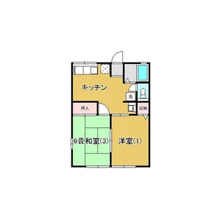 ウインドミル【2階】の間取り