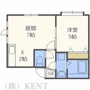 AMY-K(アミィケイ)【2階】の間取り
