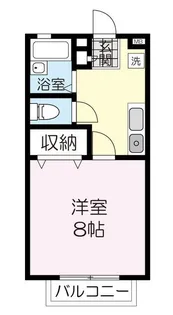 エスペランスヒル【1階】の間取り