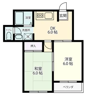 パルス新横浜【1階】の間取り
