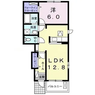 グラン メゾンD【1階】の間取り