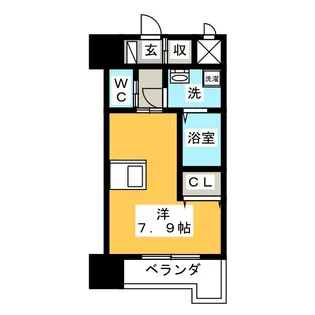 ソアレシバタ【5階】の間取り