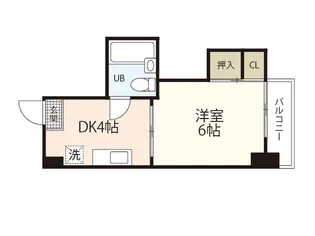 中浦ビル【3階】の間取り